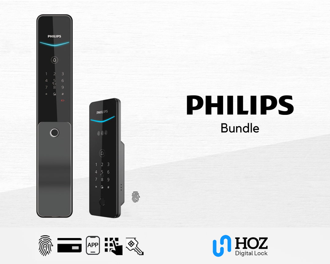 【hkll】 Philips Bundle Digital Door Lock | Mortise Lock SG – Hoz