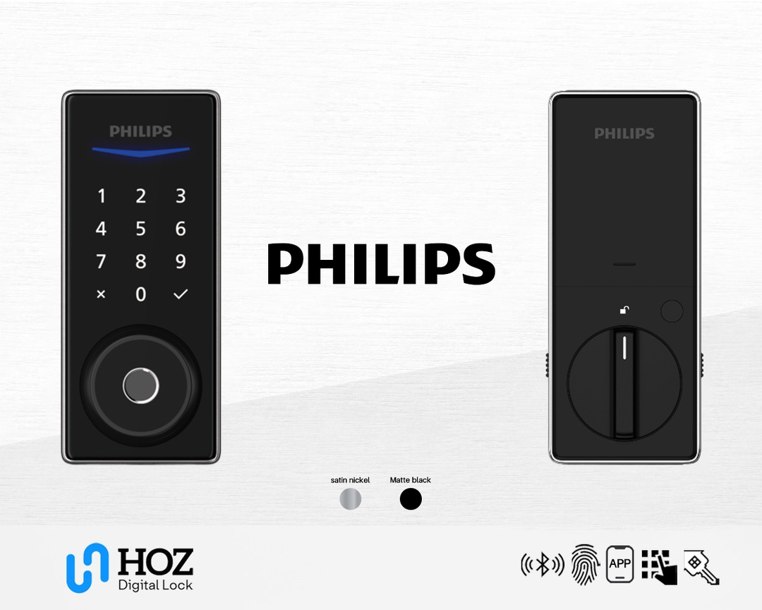 Philips Philips-DDL240X-1HB Digital Smart Lock | Deadbolt – Hoz