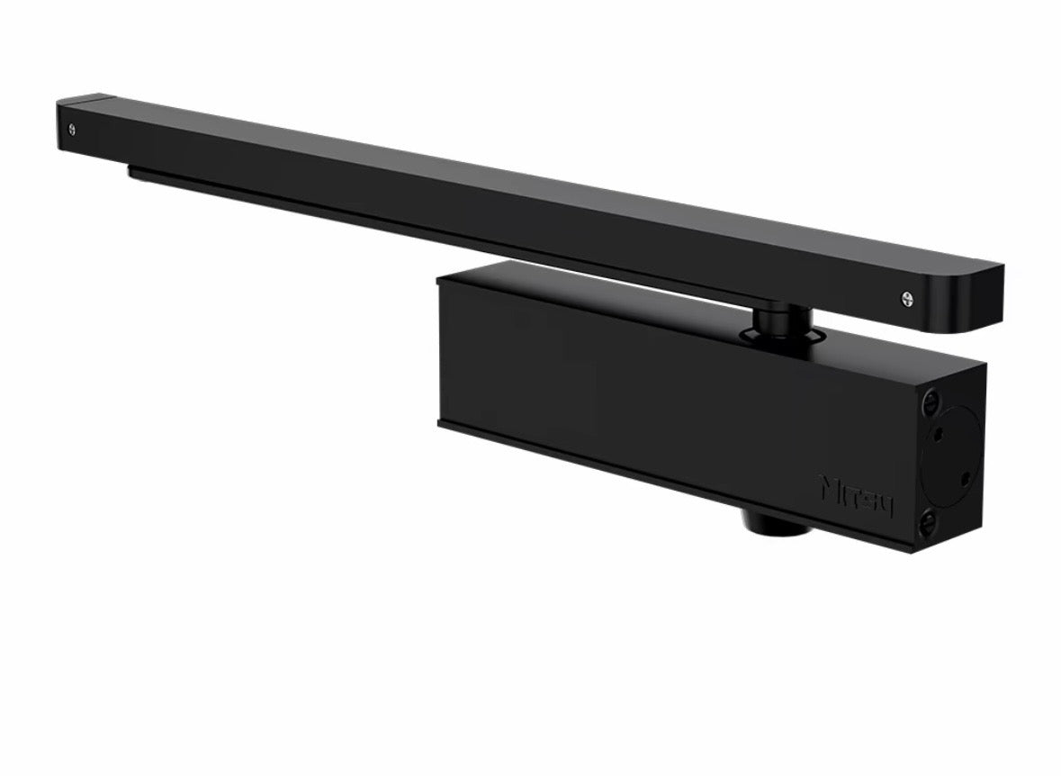 Fire Rated Door Closer w/ Slide Arm (Bk)