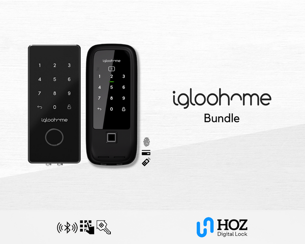 Igloohome Deadbolt IGB4 and RM2F Gate Lock Bundle