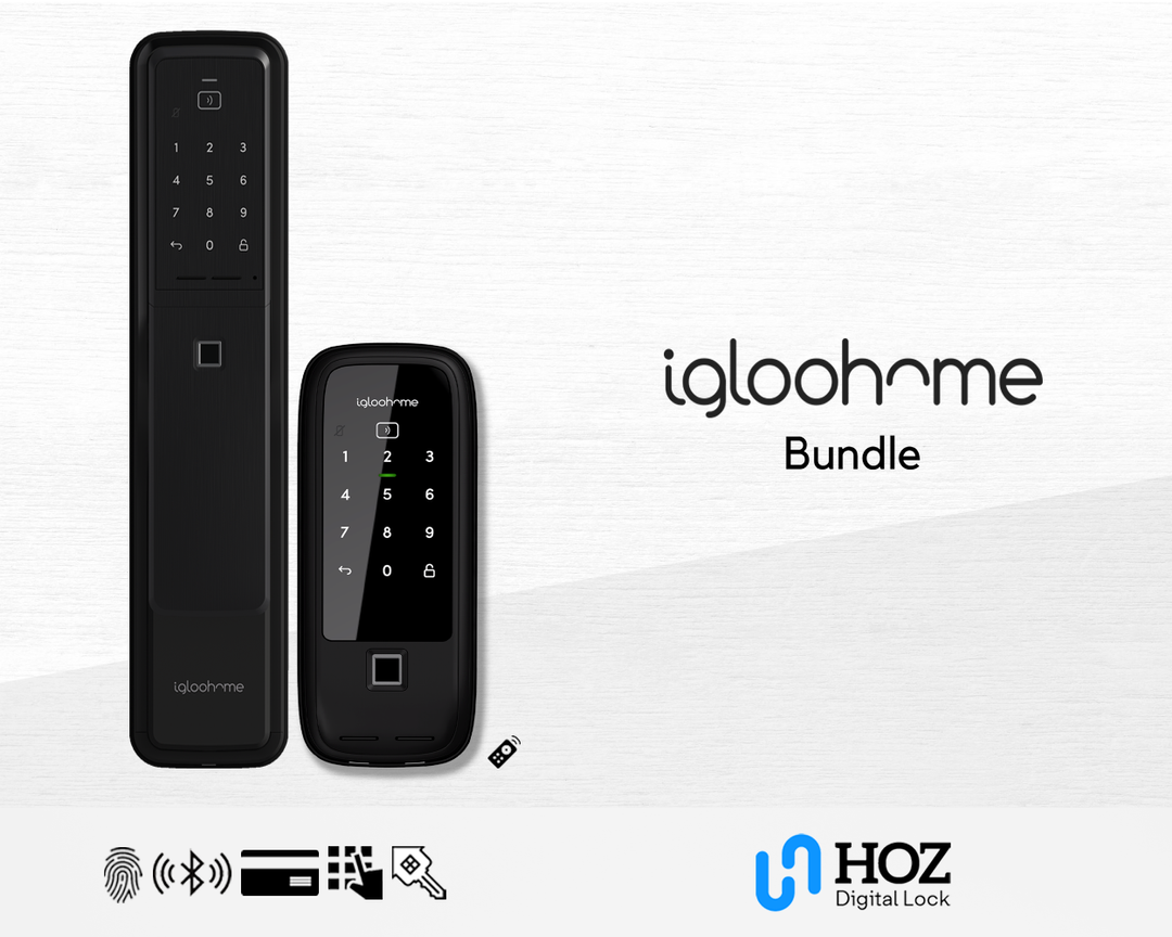Igloohome MP1F and RM2F Digital Lock Bundle