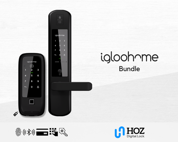 Igloohome IGM4 and RM2F Digital Lock Bundle