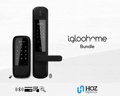 Igloohome IGM4 and RM2 Digital Locks Bundle