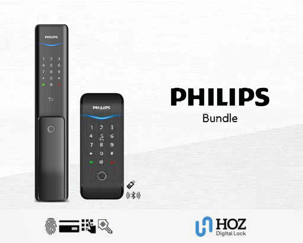 Philips Alpha & Philips 5100K Digital Lock Bundle