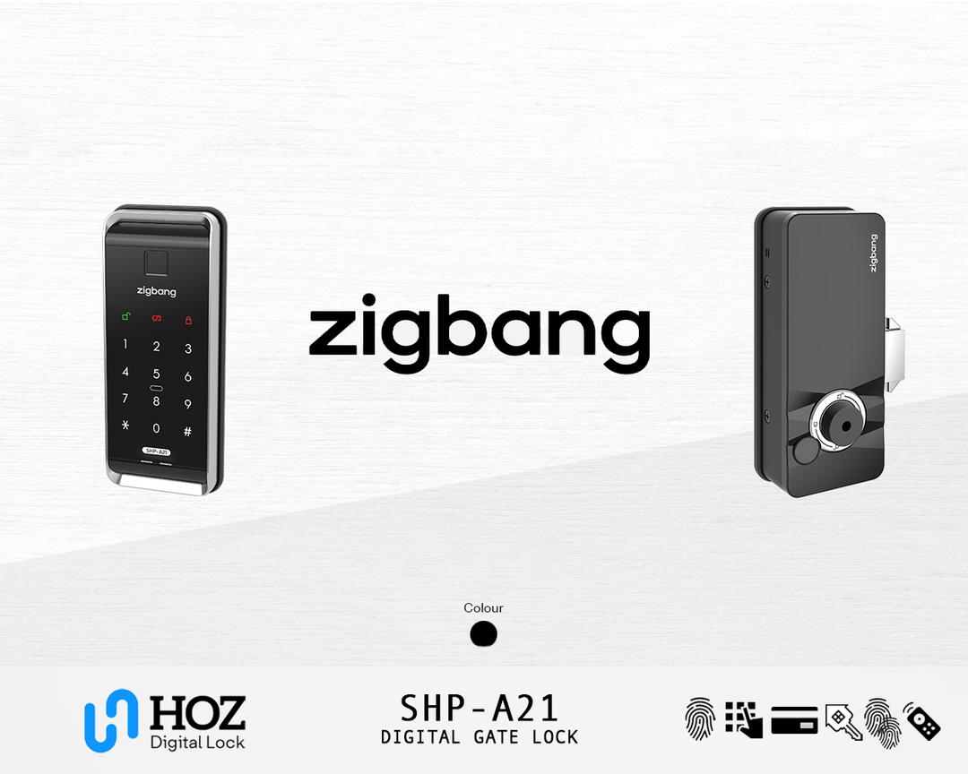 Zigbang SHP-P52 and Zigbang SHP-A21 Digital Lock Bundle
