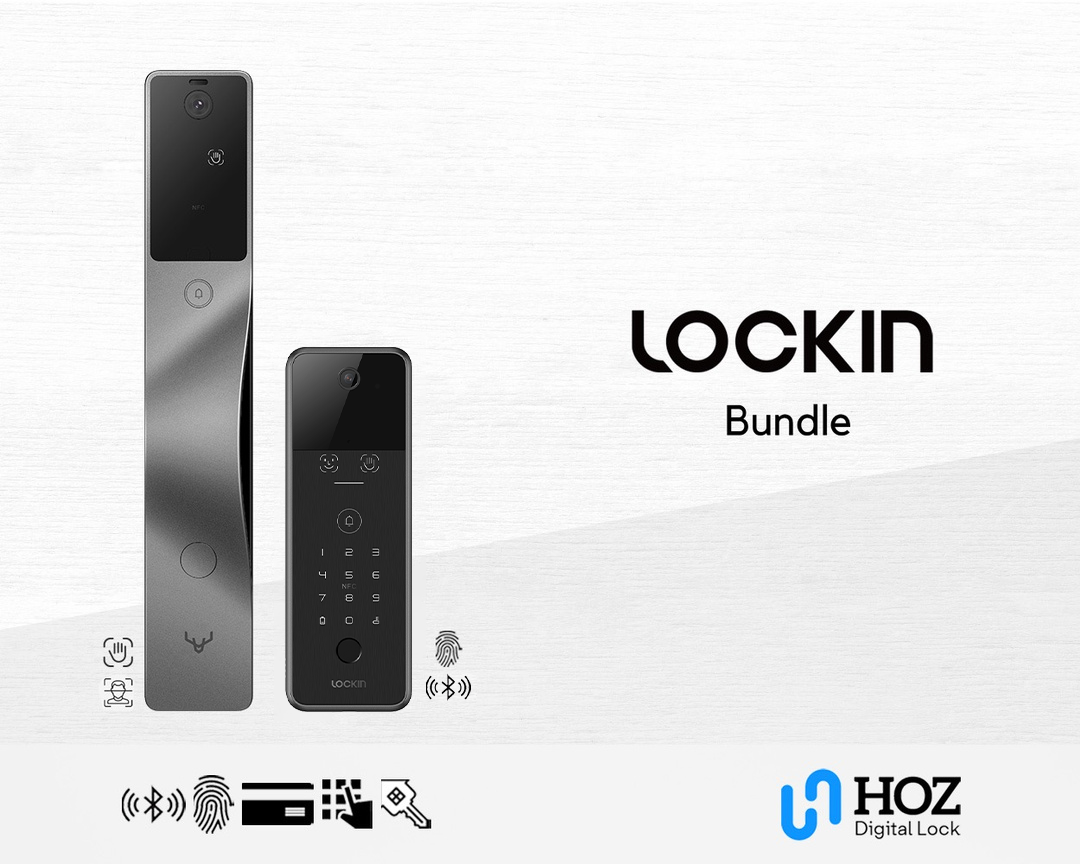 Lockin V5 MAX & Model V3 Digital Lock Bundle