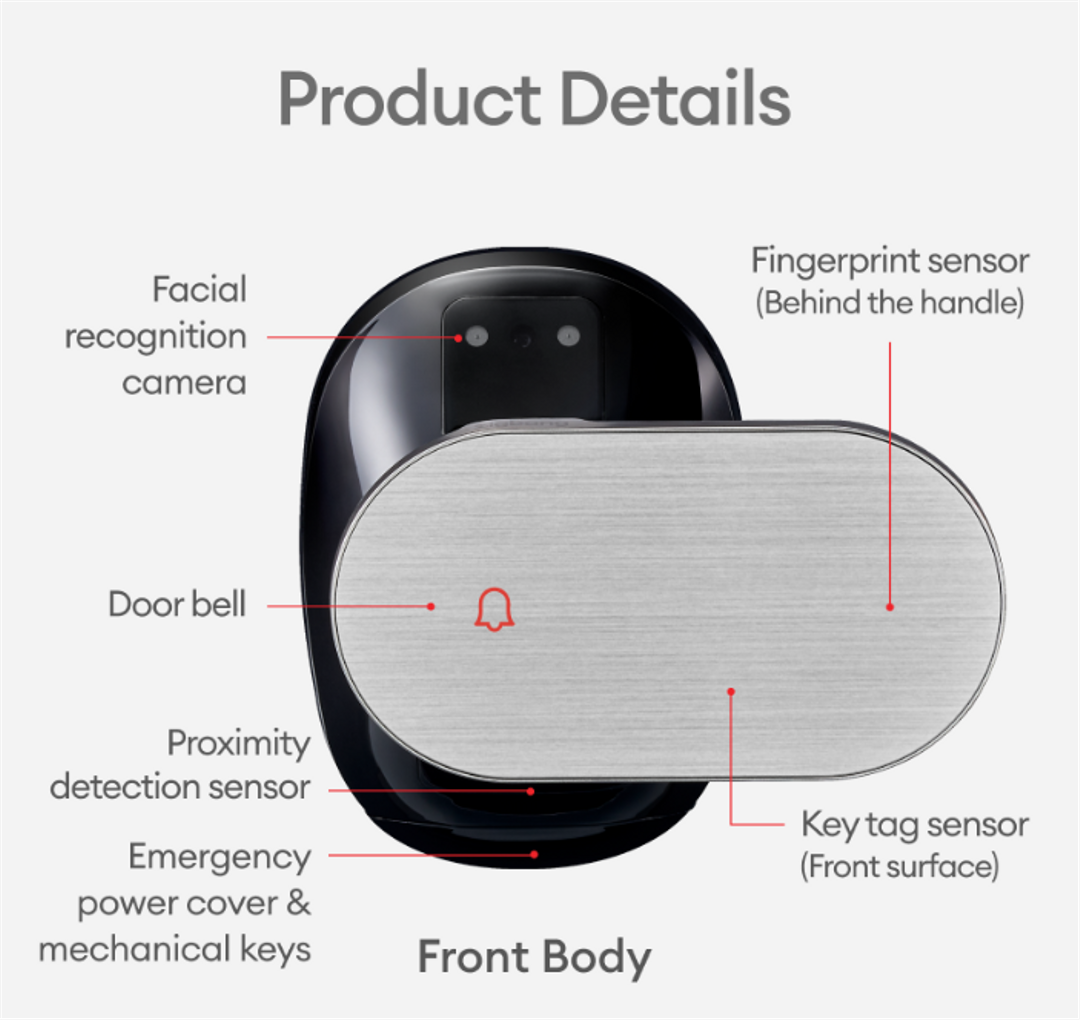 Zigbang ZD-R70 Door Digital Lock