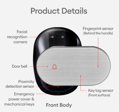 Zigbang ZD-R70 Door Digital Lock