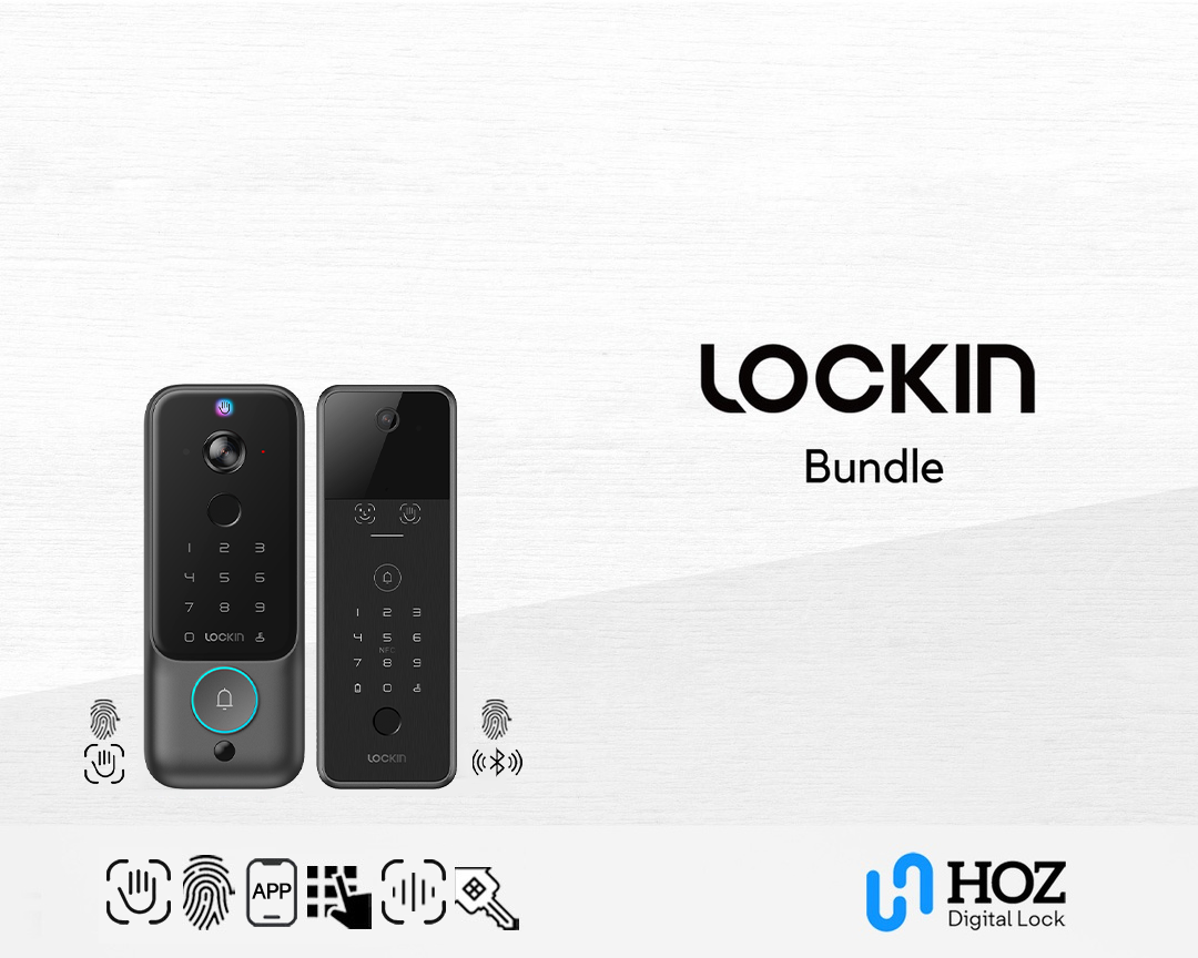 Lockin Veno Plus & Model V3 Digital Lock Bundle